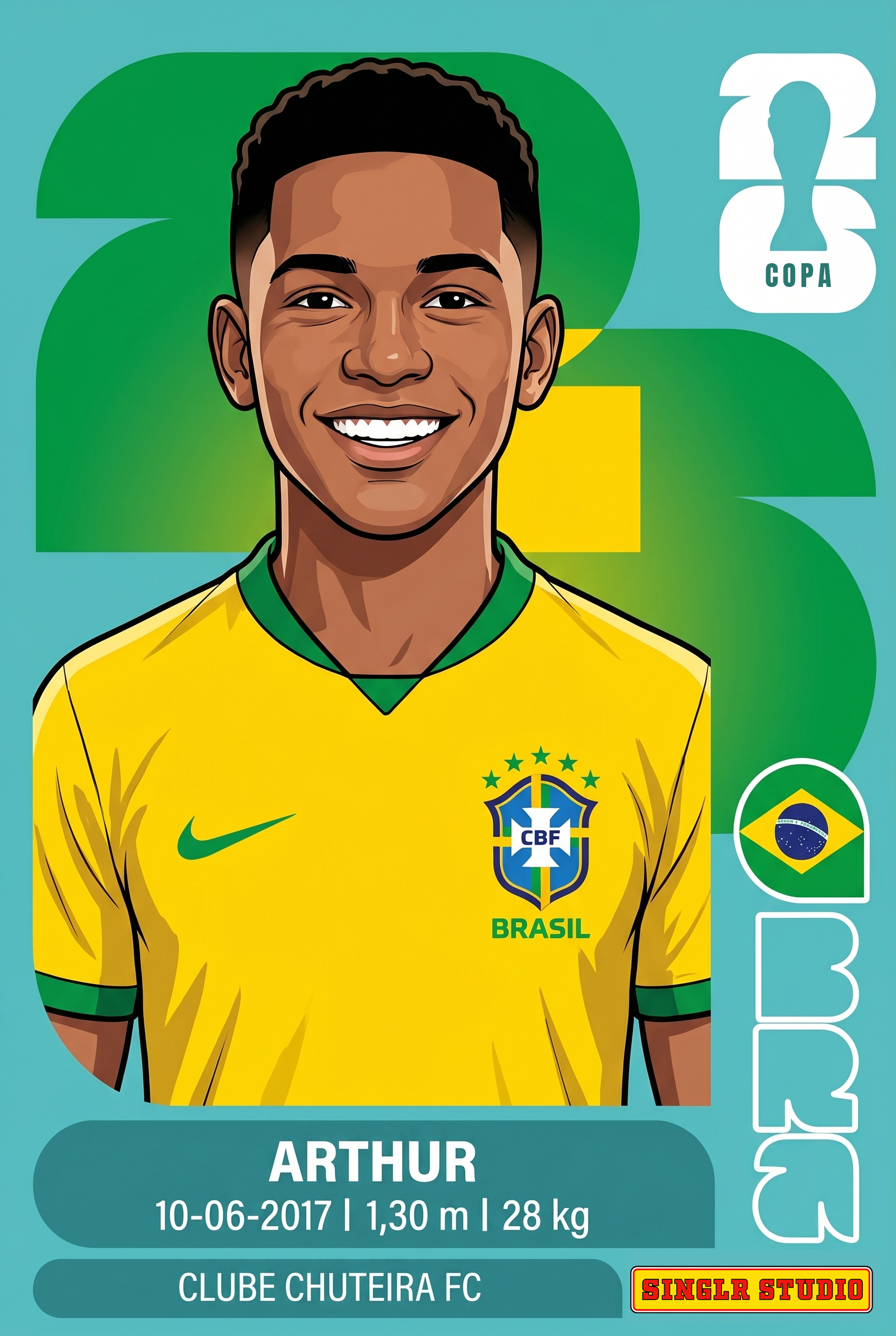 Figurinha Arthur